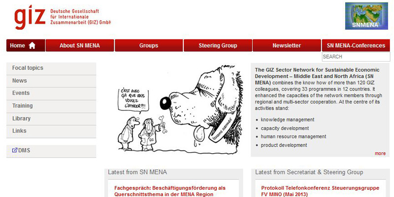 Sector Network for Sustainable Economic Development - Middle East and North Africa (SN MENA)